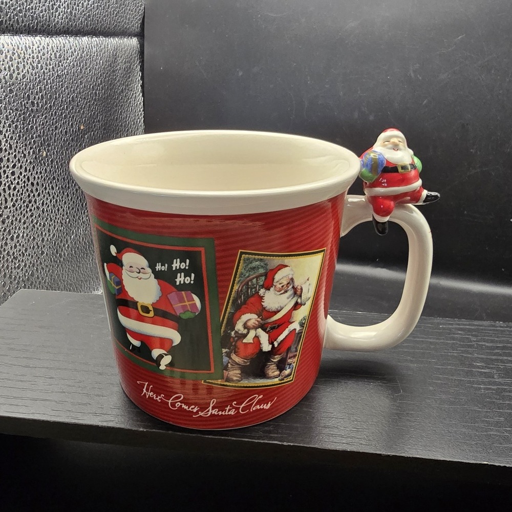 Bed & Body Works Santa Christmas Cup/Mug